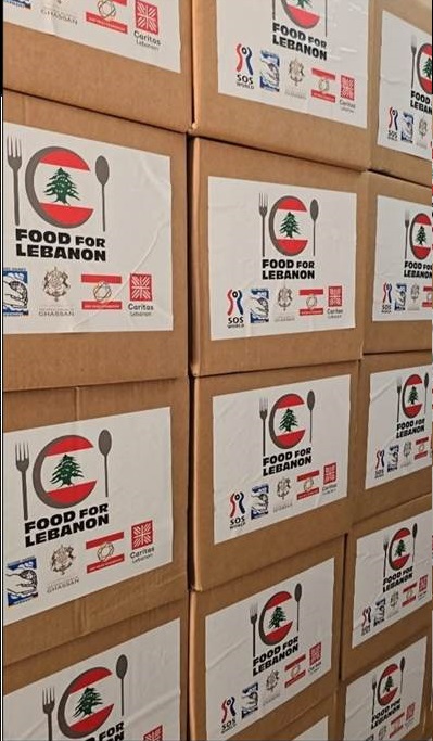 Description: A group of boxes with stickers  AI-generated content may be incorrect.